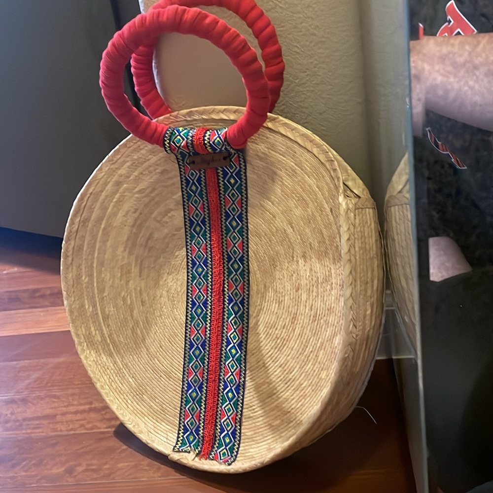 Straw beach bag - Picture 2 of 5